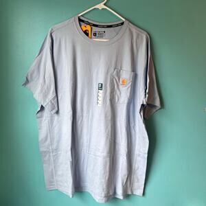 Carhartt Men's T Shirt Blue Size XL New With Tags!